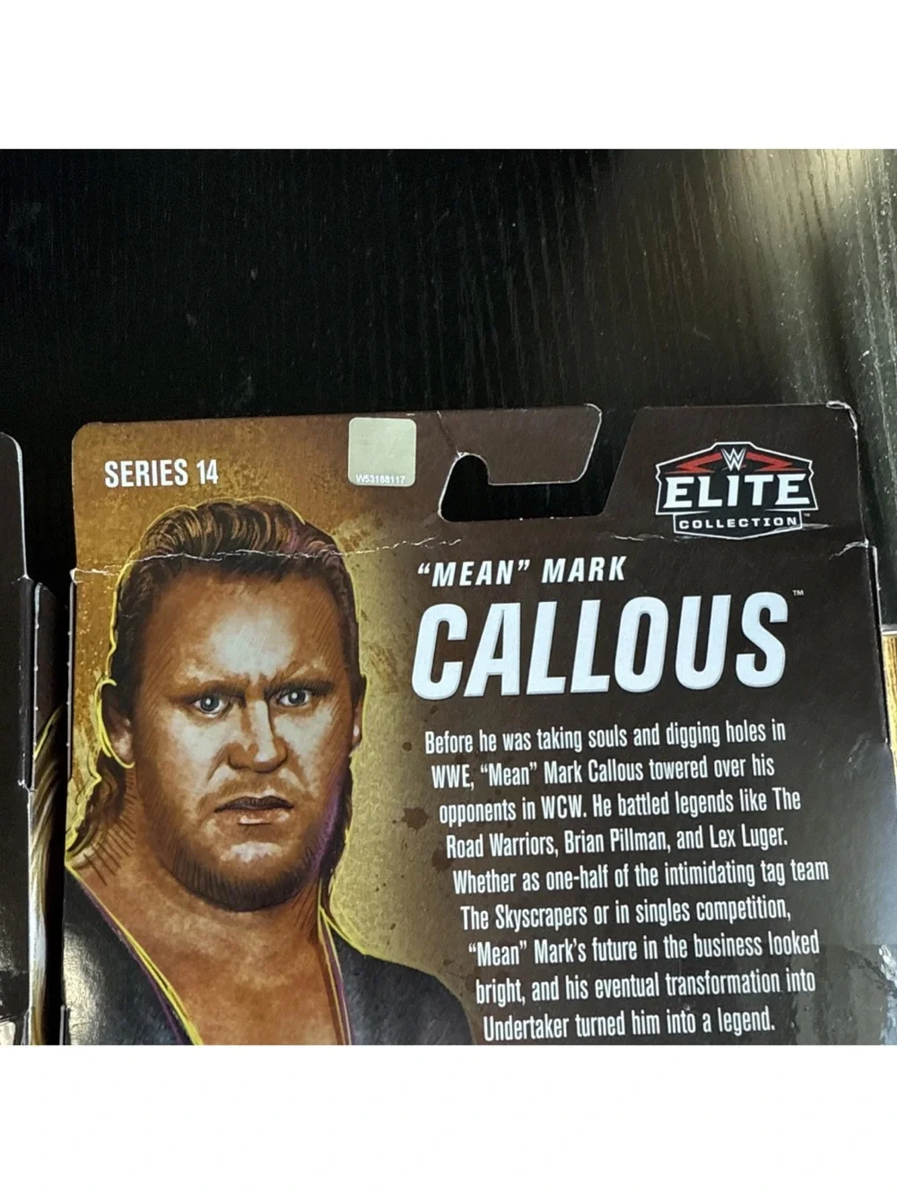 WWE Legends ELITE action figure EDGE And Callous Champion Series 14 Mattel